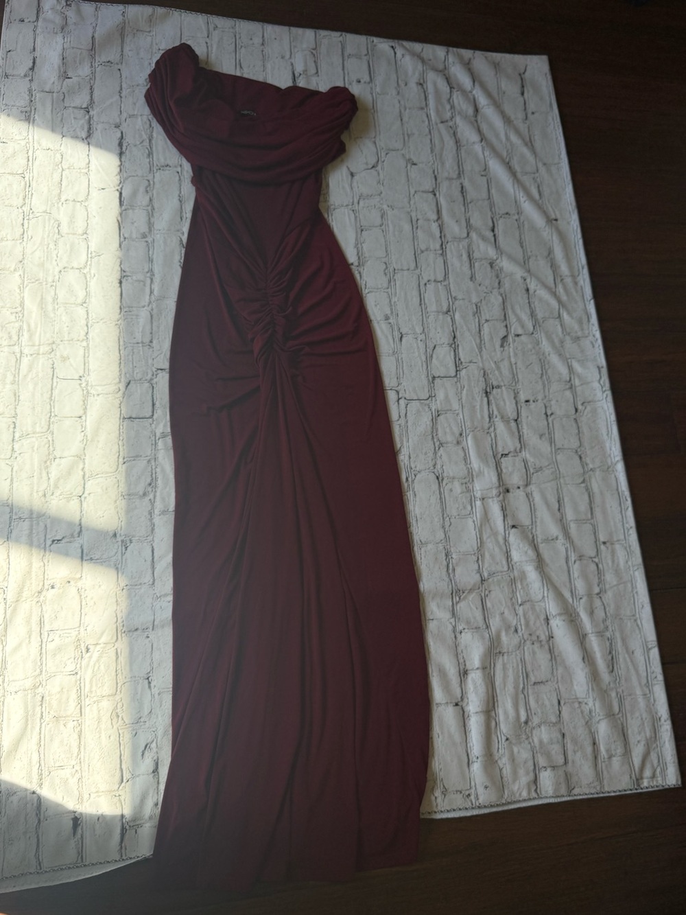 Maroon dress